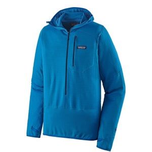PATAGONIA R1 half zip fleece hoodie (men’s) M